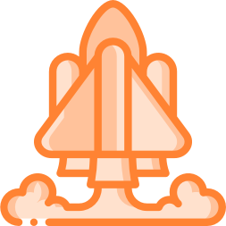 Rocket lifting off