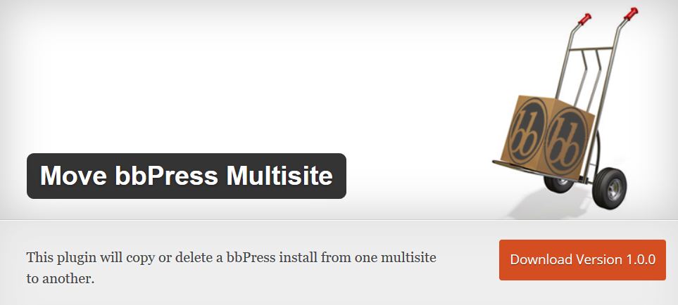 move bbpress multisite plugin