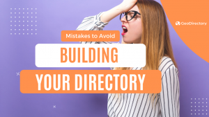 mistakes to avoid building online directory