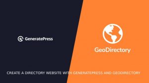 create directory website generatepress
