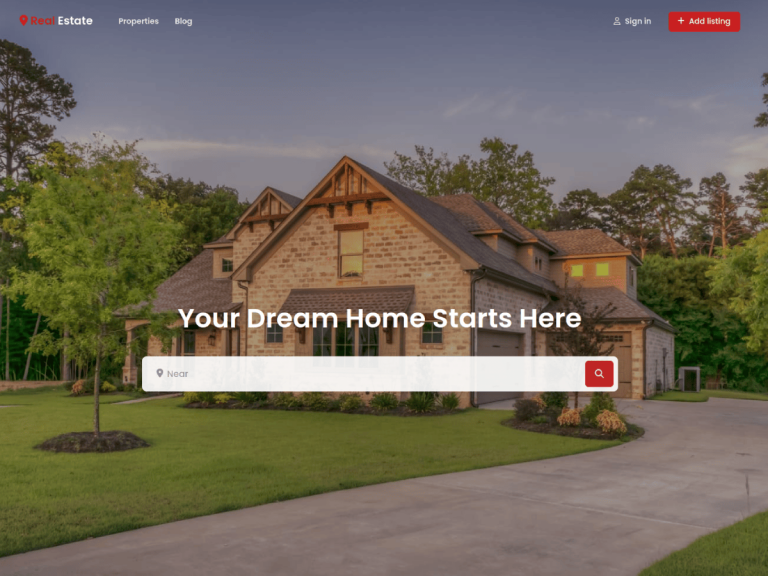 Real Estate Directory Theme