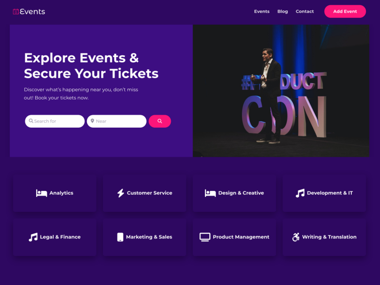 Events Directory Theme