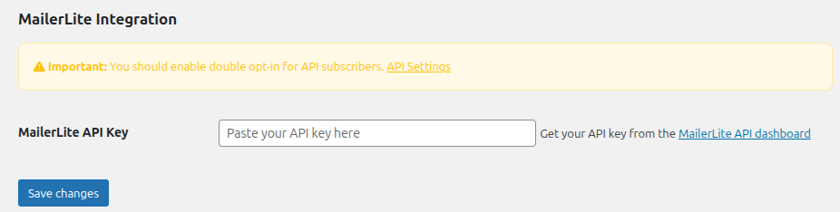 userswp-mailerlite-settings